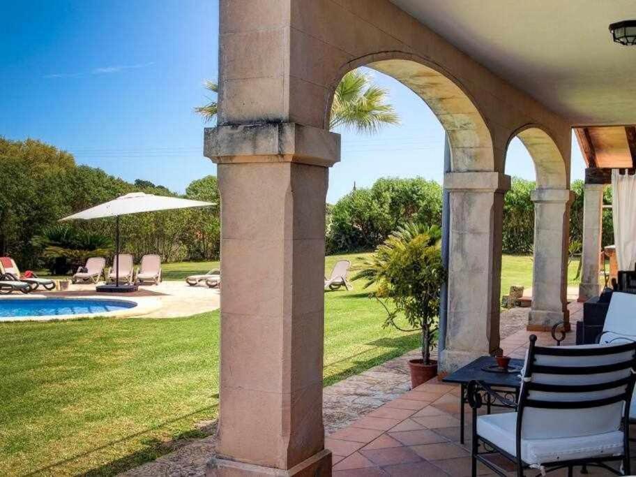 Ciclismo Y Golf Junto A La Playa Finca Son Sant Marti Gran Βίλα Muro Εξωτερικό φωτογραφία
